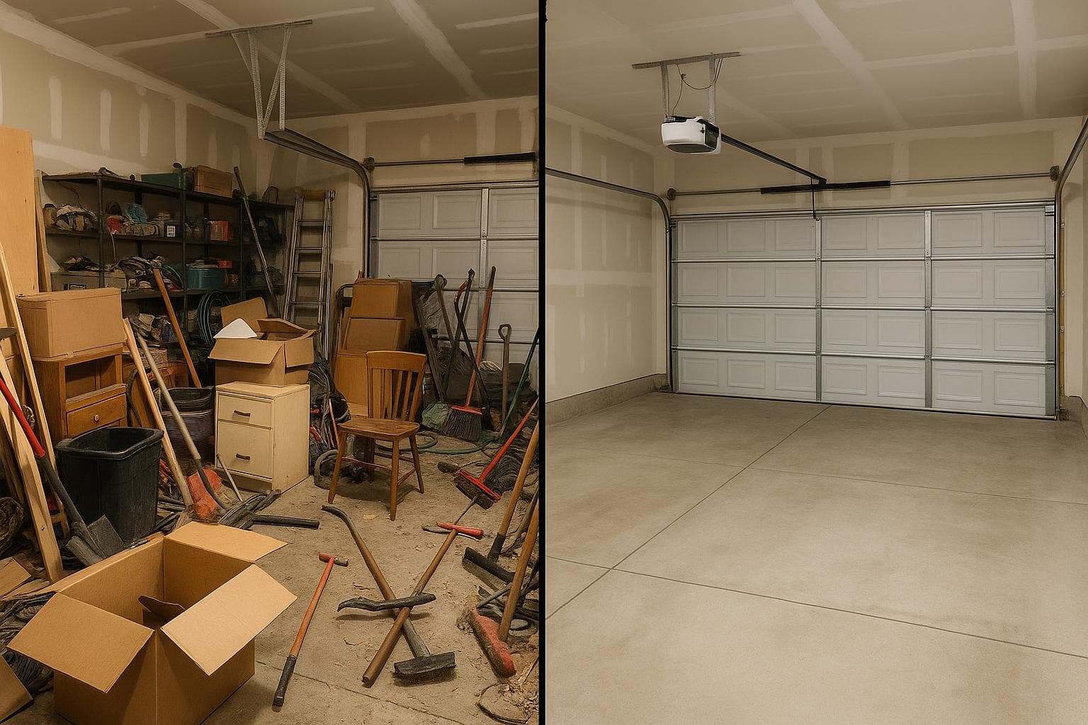 Dad-Powered Cleanouts photo