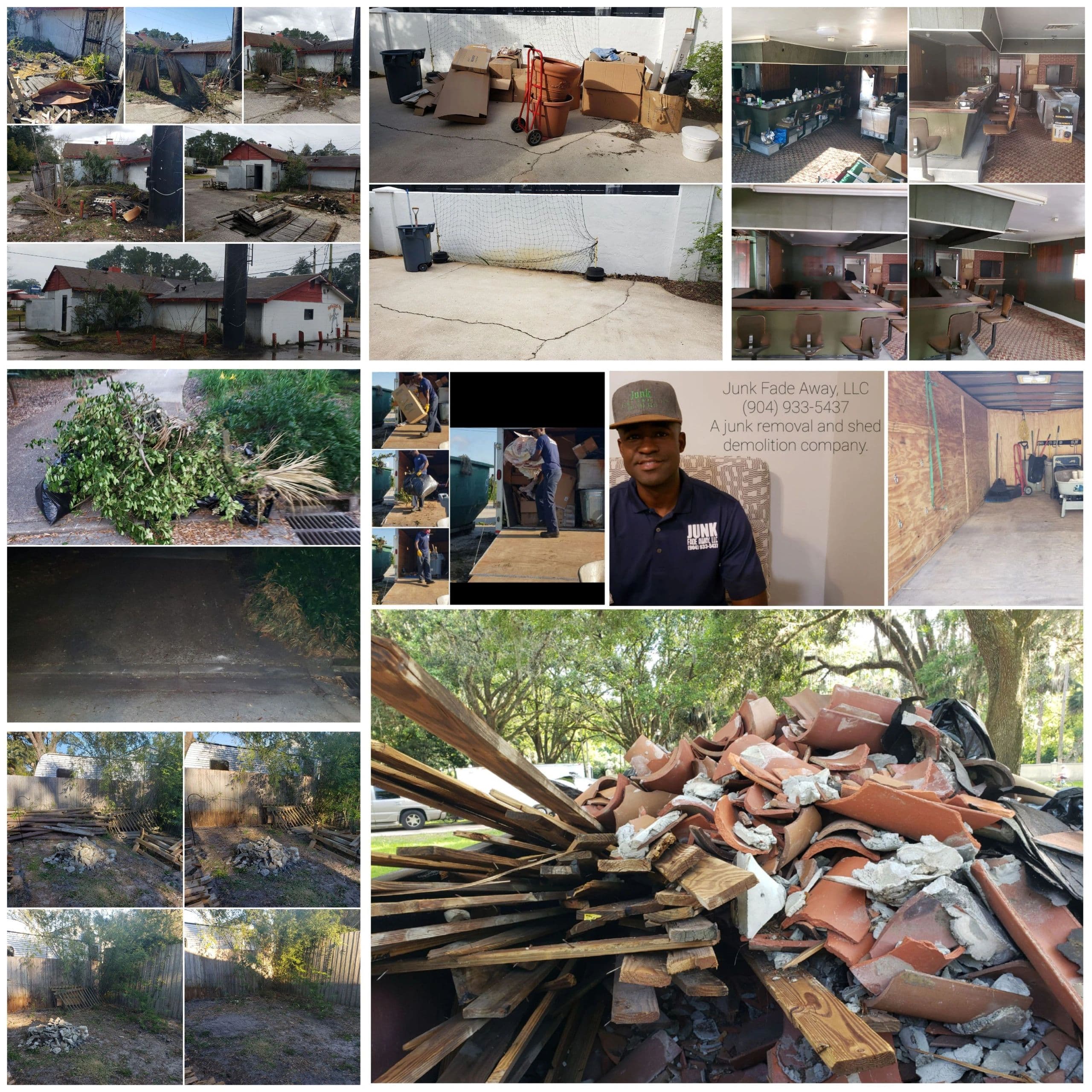 Junk Fade Away, LLC/A junk removal, hauling and small shed DEMO company. photo