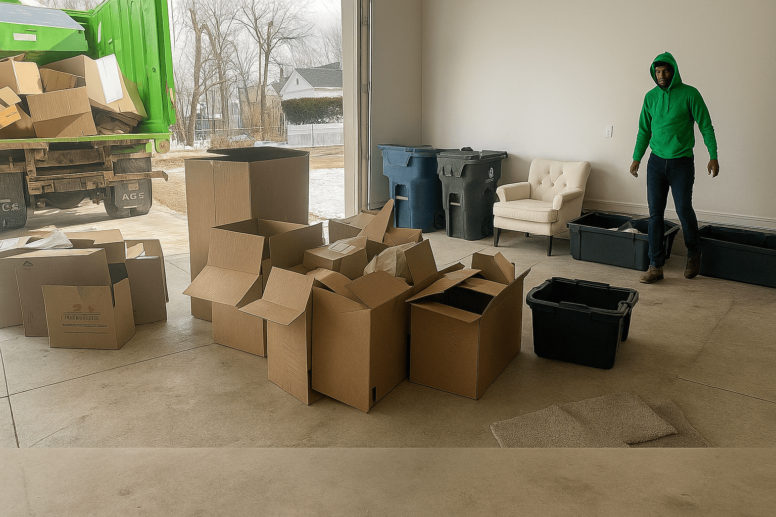 Haul-My-Mess Junk Removal, Dumpster Rental & Demolition - photo 1