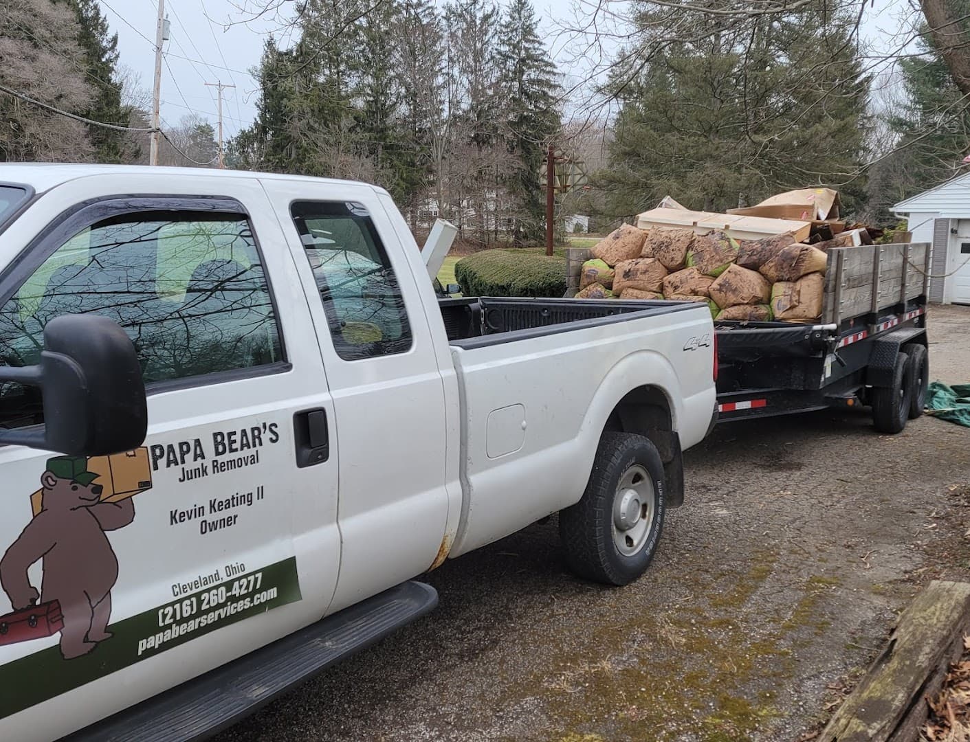 Papa Bear's Services - Junk Removal - Dumpster Rental - Light Demolition - photo 2