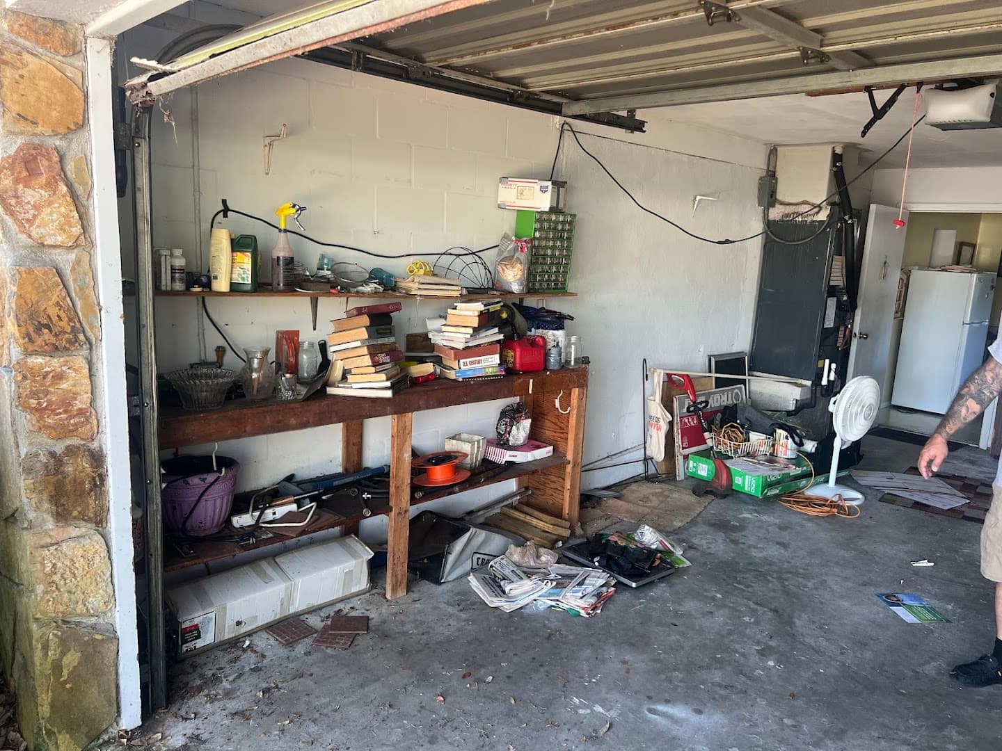 Dad-Powered Cleanouts - photo 1