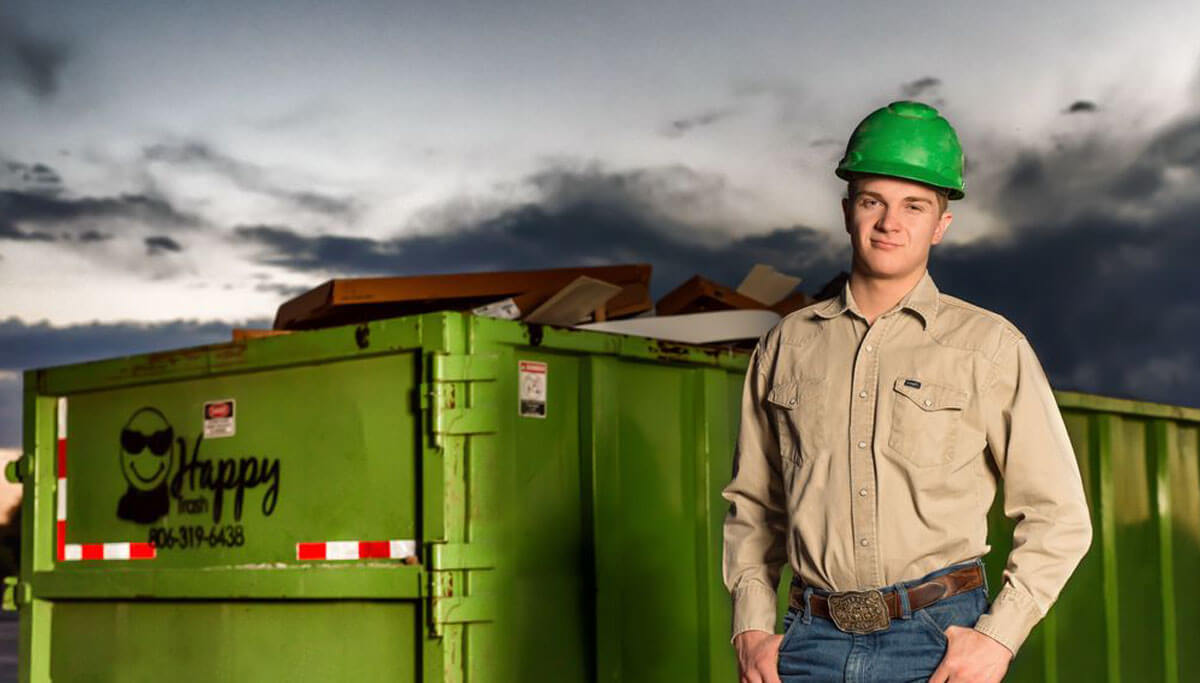 Happy Trash Roll Off Containers photo