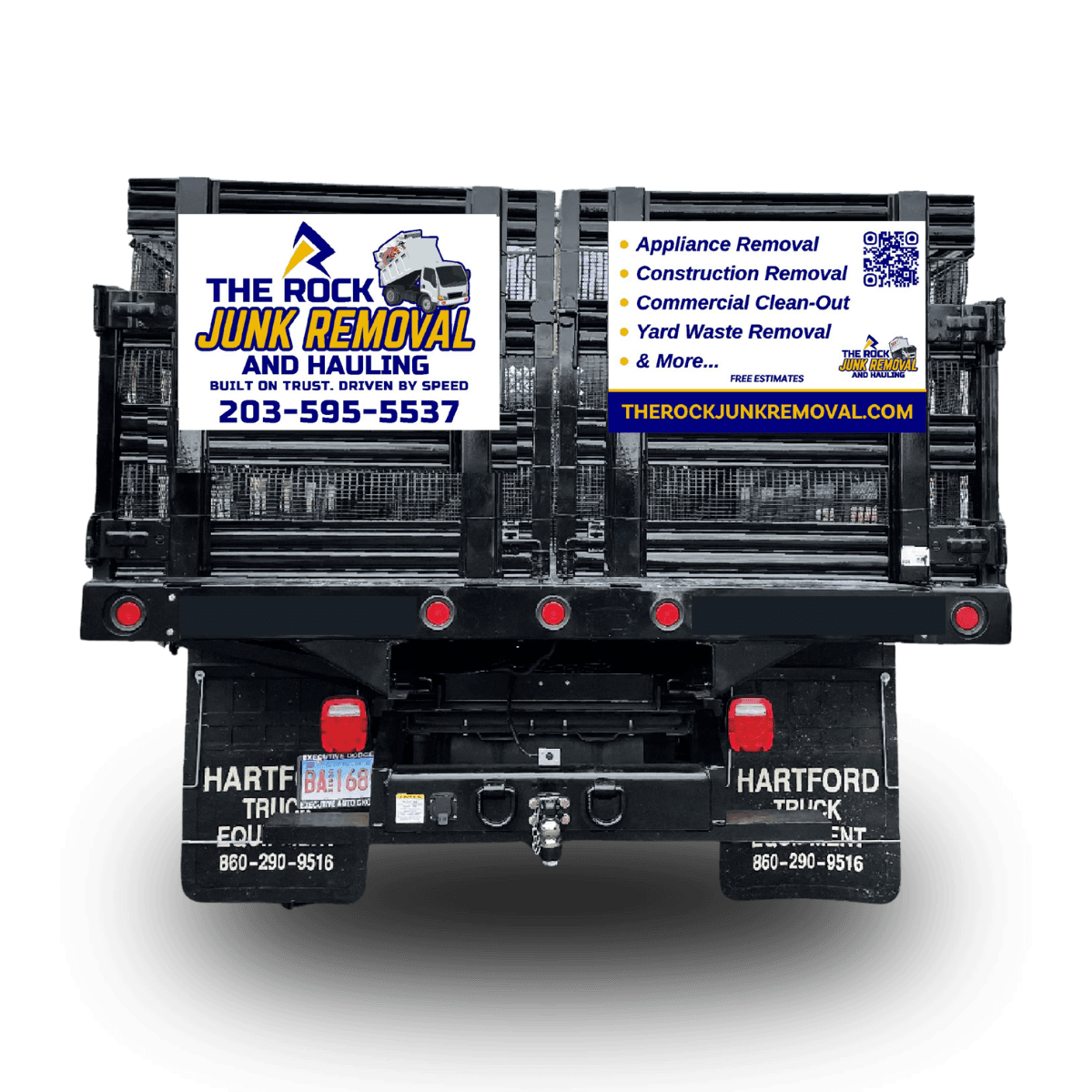 the rock junk removal and hauling photo